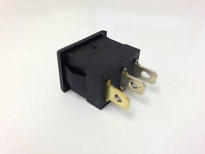 On Off Square Rocker Green Led Rectangle Switch 12V Robinson K703 - Mid-Ulster Rotating Electrics Ltd
