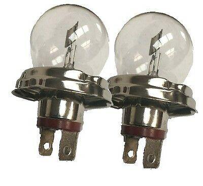 2X P45T Bulb 12V 45/40W For Headlight Bulb Classic Car Wood Auto Blb410 - Mid-Ulster Rotating Electrics Ltd