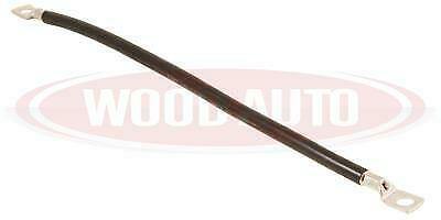 Battery Lead Black 16mm² 225Mm M8 Long Earth Cable Wood Auto Bal1000B - Mid-Ulster Rotating Electrics Ltd