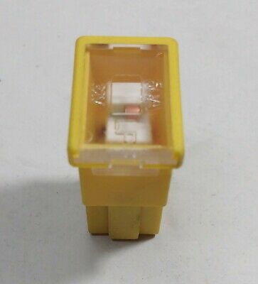 60 Amp Pal Japanese Fuse Slow Blow 293 Series Yellow 12V 24V 32V Cargo 191154 - Mid-Ulster Rotating Electrics Ltd