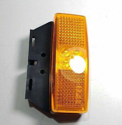 Amber Side Outline Marker Lamp With Angled Bracket 12V 24V Led Autolamps 1491Am - Mid-Ulster Rotating Electrics Ltd