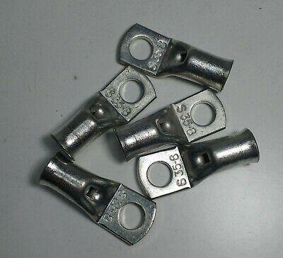 5X 35Mm X M8 Copper Tube Crimp Terminal Ring Battery Cable Wood Auto Ctt3508 - Mid-Ulster Rotating Electrics Ltd