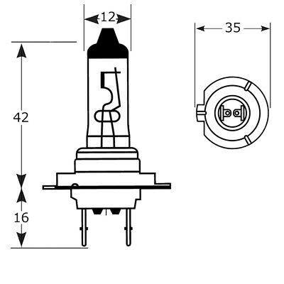 H7 Halogen Bulb 24V 70W Px26D For Headlights And Fog Lights Wood Auto Blb499A - Mid-Ulster Rotating Electrics Ltd