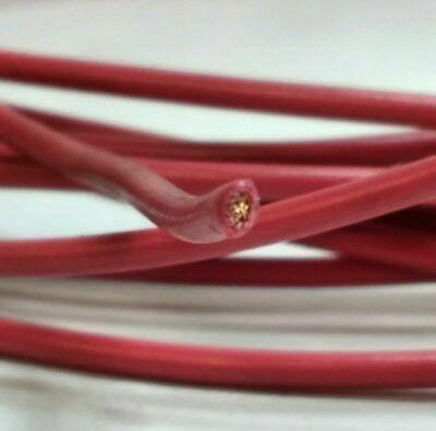 50M Reel 21Amp Red Single Core Automarine 12V 24V Car Thin Wall Cable Wire - Mid-Ulster Rotating Electrics Ltd