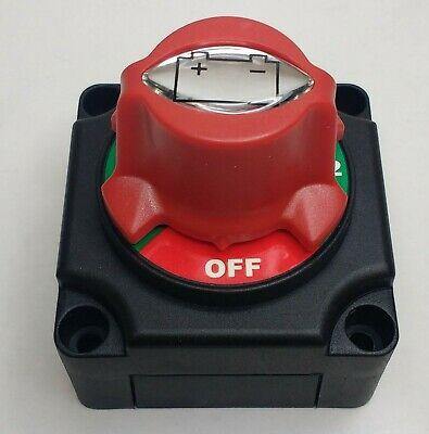 Battery Isolator Switch 4 Position Marine Max 300A Changeover Wood Auto Bis1015 - Mid-Ulster Rotating Electrics Ltd