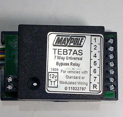Smart Logic 7 Way Bypass Relay Towing Towbar Multi Plex Genuine Maypole Mp3877B - Mid-Ulster Rotating Electrics Ltd