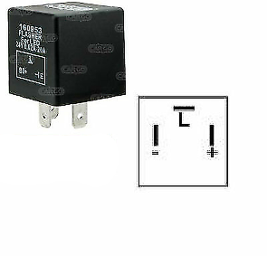 3 Pin Flasher Unit Relay Indicators 24V For Led Light Turn Signal Cargo 160952 - Mid-Ulster Rotating Electrics Ltd