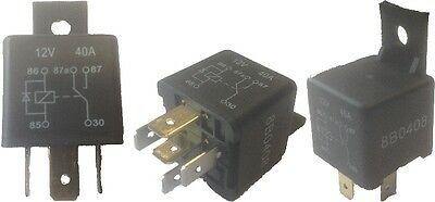 5 Pin Changeover Relay Switch 12V 40A Mini Diode Terminal Wood Auto Rly1018B - Mid-Ulster Rotating Electrics Ltd