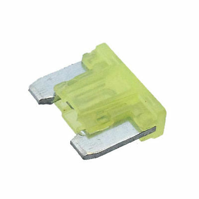 5X 20A Mini Blade Fuse Automotive Low Profile Yellow Up To 58V Cargo 192769 - Mid-Ulster Rotating Electrics Ltd