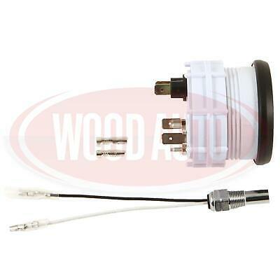 Oil Temperature Gauge & Temperature Sender 12V Analog 52Mm Wood Auto Mtr1004B12 - Mid-Ulster Rotating Electrics Ltd
