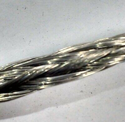 Braided Battery Lead 300Mm 130 Amp 19mm² Terminals Earth Cable Wood Auto Bet1002 - Mid-Ulster Rotating Electrics Ltd