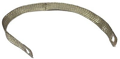 Cargo Quality Braided Earth Strap 450Mm X 20Mm 10Mm Eyelets 190232 - Mid-Ulster Rotating Electrics Ltd