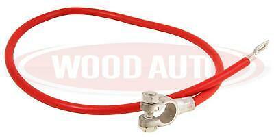 Battery Lead 30" X M8 110 Amp 16mm² Terminal Positive Cable Wood Auto Bal1104R - Mid-Ulster Rotating Electrics Ltd
