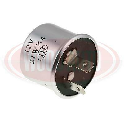2 Pin Flasher Unit Relay Indicators 12V 84W Light Turn Signal Wood Auto FLH1001H - Mid-Ulster Rotating Electrics Ltd