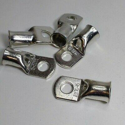 5X 70Mm X M10 Copper Tube Crimp Terminal Ring Cable Eye Wood Auto Ctt7010 - Mid-Ulster Rotating Electrics Ltd