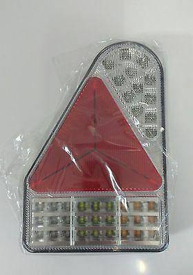 Led Rear Trailer Lamp Combo Caravan Left Hand 12V 24V Maypole Mp8605Bl - Mid-Ulster Rotating Electrics Ltd