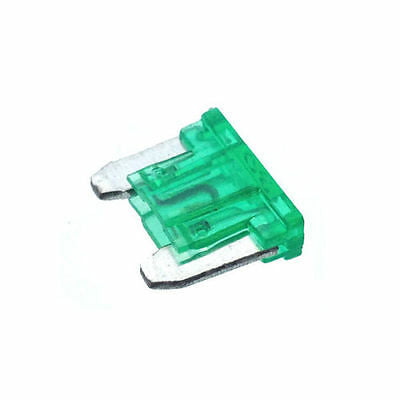 5X 30A Mini Blade Fuse Automotive Low Profile Green Up To 58V Cargo 192771 - Mid-Ulster Rotating Electrics Ltd