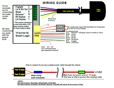 Ryder Smart Logic 7 Way Bypass Relay Towing Towbar Multi Plex Tf2218/7H Itc1210 - Mid-Ulster Rotating Electrics Ltd