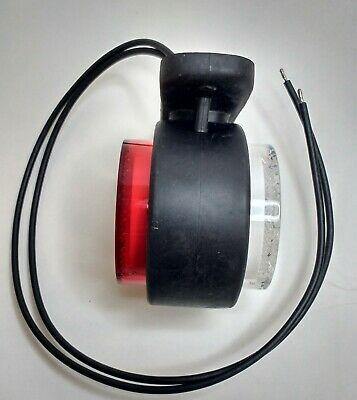 Outline Marker With Built In Reflector White Red Slim Was 12V 24V Maypole Mp8702 - Mid-Ulster Rotating Electrics Ltd