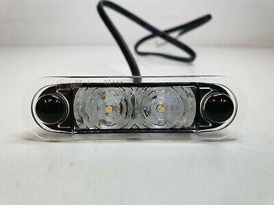 Quick Fit Led Marker Light Red 12V 24V Hella Style Kelsa Bar Mure Laml002Qf - Mid-Ulster Rotating Electrics Ltd