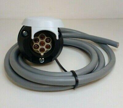 7 Pin Caravan Socket 12S 2M Pre-Wired 7 Core Trailer Cable Maypole Mp809B2M - Mid-Ulster Rotating Electrics Ltd