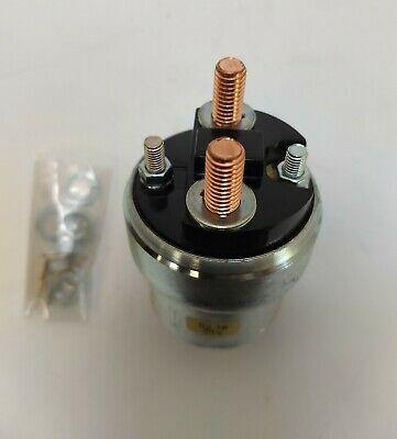 Push Button Solenoid 4 Terminal External Mount Universal 24V Wood Auto Snd12517 - Mid-Ulster Rotating Electrics Ltd