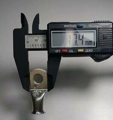 5X 50Mm X M8 Copper Tube Crimp Terminal Ring Battery Cable Eye Wood Auto Ctt5008 - Mid-Ulster Rotating Electrics Ltd