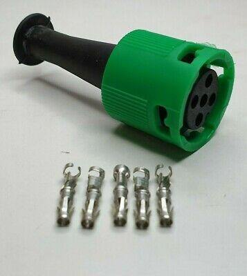 Green Ajba Plug 5 Pin Bayonet Plug Trailer Towing Genuine Maypole Mp8307B - Mid-Ulster Rotating Electrics Ltd
