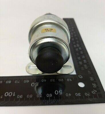 Push Button Solenoid 4 Terminal External Mount Universal 24V Wood Auto Snd12517 - Mid-Ulster Rotating Electrics Ltd