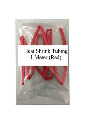 Red Heat Shrink Tubing 1 Meter 2:1 Ratio 6.4Mm/3.2Mm Ctie Hst6.4/3.2R - Mid-Ulster Rotating Electrics Ltd