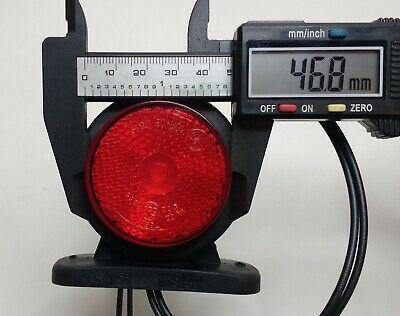 Outline Marker With Built In Reflector White Red Slim Was 12V 24V Maypole Mp8702 - Mid-Ulster Rotating Electrics Ltd