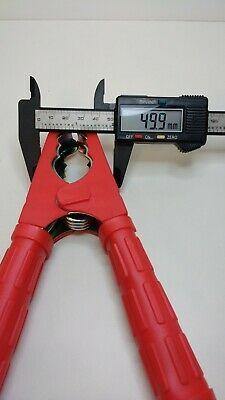 Red Battery Booster Jump Lead End Cable Crocodile Clip 400A Peak Maypole Mp340R - Mid-Ulster Rotating Electrics Ltd