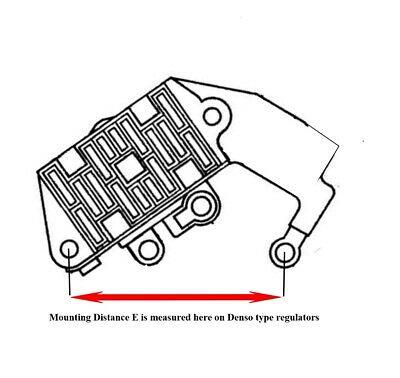 12V Alternator Voltage Regulator Ford Toyota Honda Denso Mob Vr-H2005-4A - Mid-Ulster Rotating Electrics Ltd