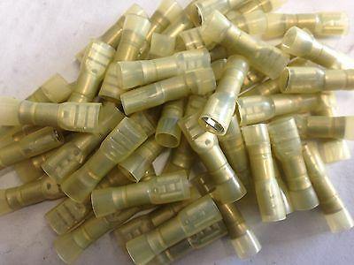 10 X 6.3Mm Fully Insulated Yellow Female Spade Duraseal Type Terminal Mure Hs13 - Mid-Ulster Rotating Electrics Ltd