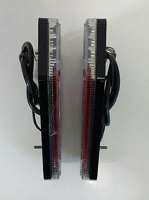 2 X Led Combo Trailer Caravan Rear Lamp Light Maypole 12V 24V Mp8605Bl Mp8605Br - Mid-Ulster Rotating Electrics Ltd