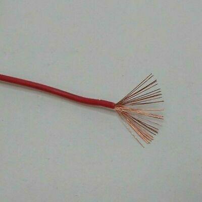 100M Reel 14 Amp Red Single Core Car Automarine 12V 24V Thin Wall Cable Wire - Mid-Ulster Rotating Electrics Ltd