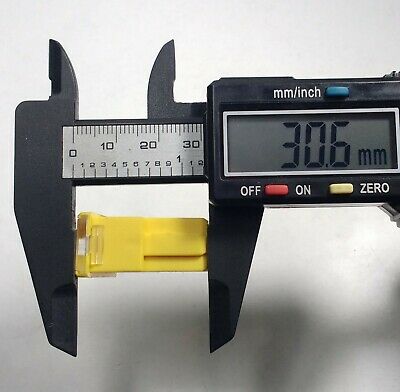 60 Amp Pal Japanese Fuse Slow Blow 293 Series Yellow 12V 24V 32V Cargo 191154 - Mid-Ulster Rotating Electrics Ltd
