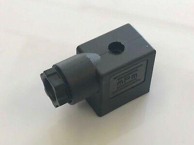 Hydraulic Solenoid Valve Connector Plug 12V 24V 10A Din 43650B Mure Hsv.Mini.10 - Mid-Ulster Rotating Electrics Ltd