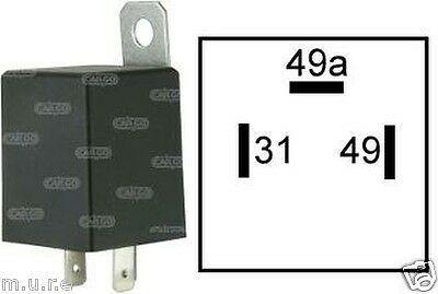 3 Pin Flasher Relay Indicators 6V 42W For Light Turn Signal Cargo 160651 - Mid-Ulster Rotating Electrics Ltd