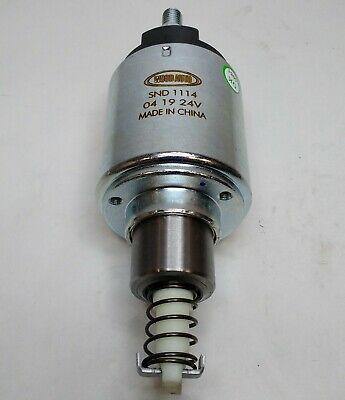 Starter Motor Solenoid Bosch Type Mercedes Bus Dump Truck 24V Wood Auto Snd1114 - Mid-Ulster Rotating Electrics Ltd