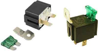 2 X 4 Pin Fused Relay Switch Normally Open 12V 30A 4 Pin Car Van Robinson Ed541 - Mid-Ulster Rotating Electrics Ltd