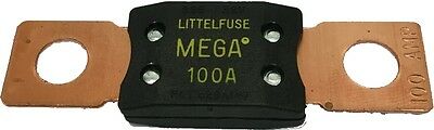 Mega Fuse 100Amp Bolt Down M8 Yellow Copper Ends 12V 24V 32V Cargo 192049 - Mid-Ulster Rotating Electrics Ltd