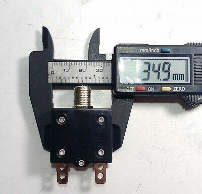 20A Thermal Circuit Breaker Trip Push Button Re-Settable 12V 24V Durite 0-381-70 - Mid-Ulster Rotating Electrics Ltd