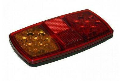 2 X Rear Led Trailer Lamps Rectangle Caravan Light 12V Maypole Mp8685Bl \ Br - Mid-Ulster Rotating Electrics Ltd