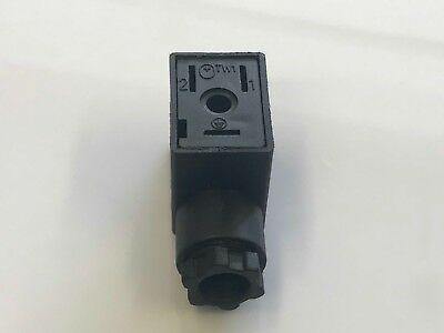 Hydraulic Solenoid Valve Connector Plug 12V 24V 10A Din 43650B Mure Hsv.Mini.10 - Mid-Ulster Rotating Electrics Ltd