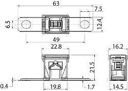 40 Amp Pal Japanese Fuse Slow Blow 295 Series Green 12V 24V 32V Cargo 191629 - Mid-Ulster Rotating Electrics Ltd
