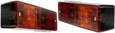 2 x RECTANGULAR TRAILER MULTIFUNCTION REAR LAMPS WITH  STOP/TAIL LIGHTS 170986 - Mid-Ulster Rotating Electrics Ltd