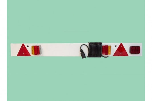 Maypole Trailer Lighting Board With 12v  Multi Function Led Lights & Fog 1.3M Long With 6M Cable MP256PLED - Mid-Ulster Rotating Electrics Ltd