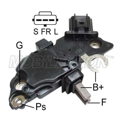 12V Alternator Regulator Fits Bosch Ford Transit Tourneo Ldv Mob 233508 Vr-B262