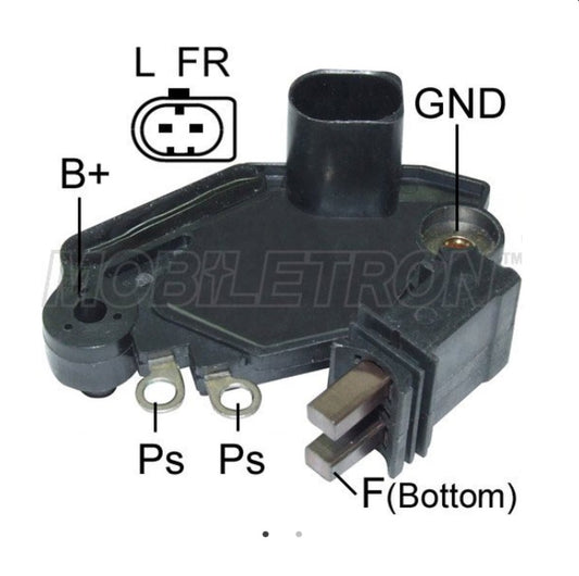 12V Alternator Voltage Regulator Land Rover Rover Bmw Mob 235369 Vr-V3406Se